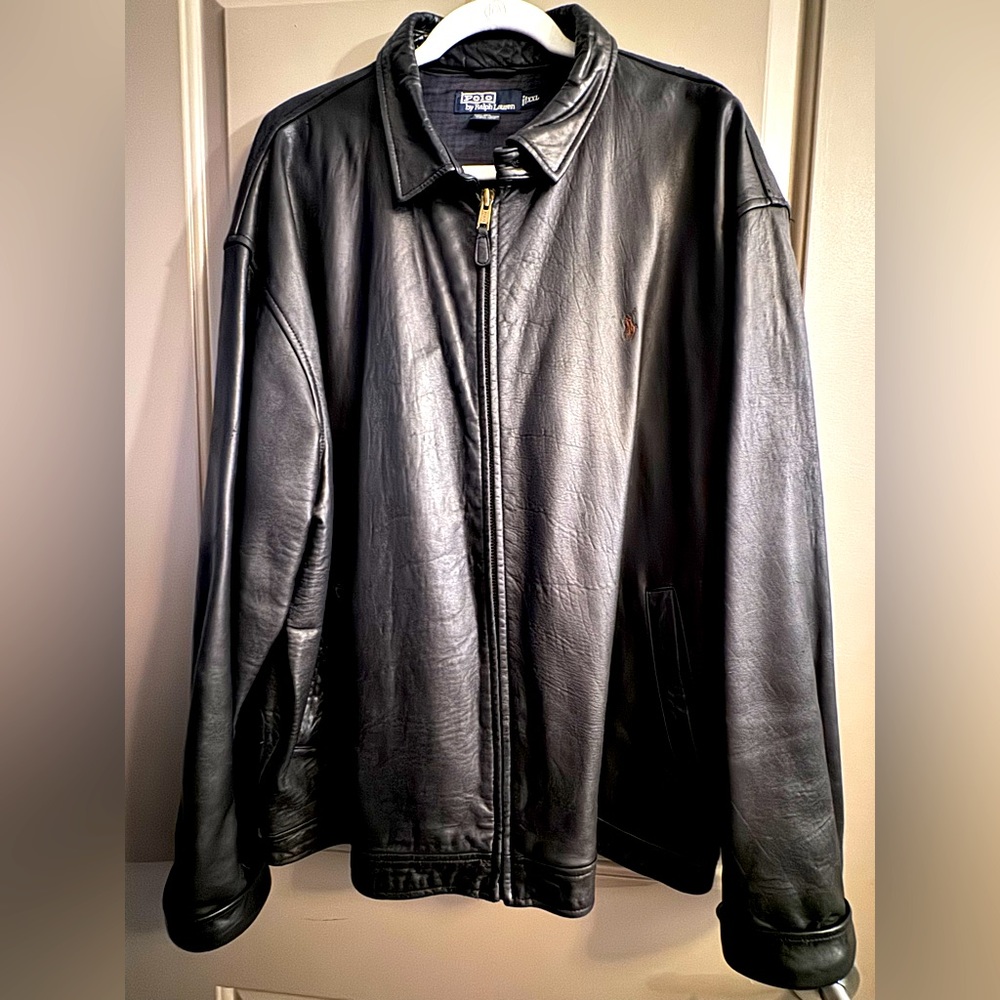 XXL Polo Ralph Lauren Leather Jacket